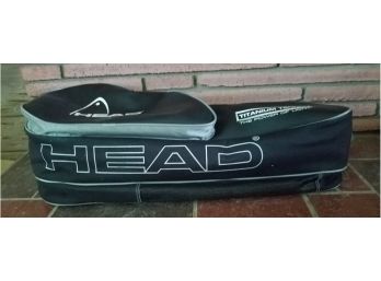 Head Tennis Equipment  - Two Rackets In Cases With Carrying Case.