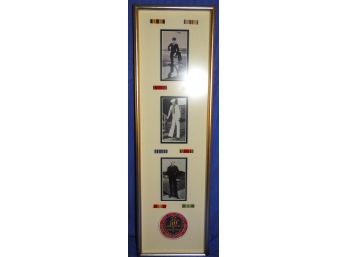 Photos Of Naval Officers With Pins 8 X 28 Frame
