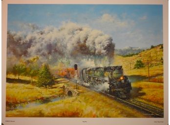 X4016 Steam Locomotive ' Big Boy' By Tony Fachet 19 X 24