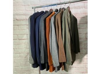 Collection Of Mens Custom Jackets And Slacks