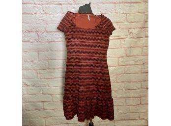 Free People Red Knit Mini Dress - Size XS