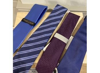 A Set Of 4 New Ties - Including Calvin Klein