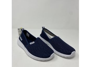 NWT Size 7 Slip On Adidas Sneakers - Navy And White