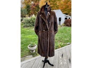 A Gorgeous Georgeou Westchester Full Length Mink Coat - Finest Quality