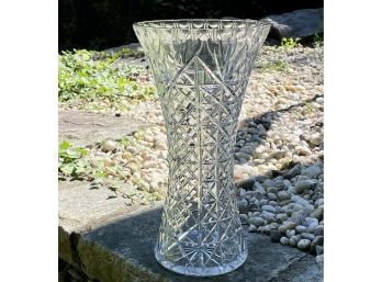 Oversized Crystal Vase