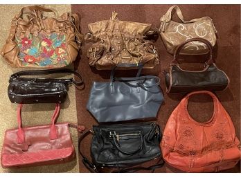 9 Designer Handbags Rebecca Minkoff, Radley, Lockheart, Ferragamo, Isabella Fiore, Chiarini, Cobiasia
