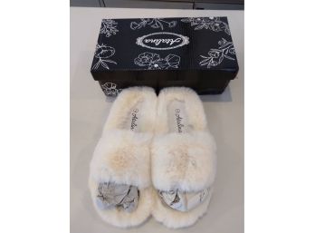 Never Used Altalina Fuzzy Slippers Size 7