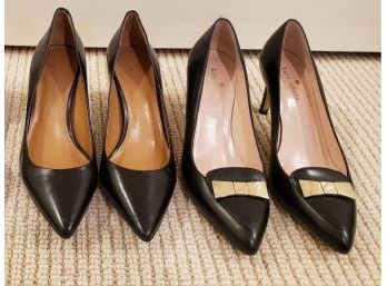 Kate Spade Heel With Bow And Banana Republic Black Heel Size 6