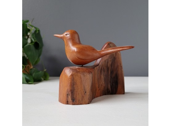 60s E Yeagle Mid Century Carved Bird