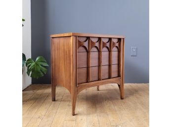 60s Kent Coffey Perspecta Rosewood And Walnut 3 Drawer Chest