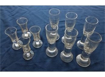 10-piece Liquor Glasses (Lot 087)