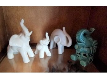 4 Elephants On A Shelf (Lot 106)