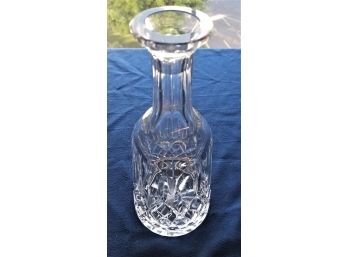 Cut Crystal Decanter Missing Stopper (Lot 151)
