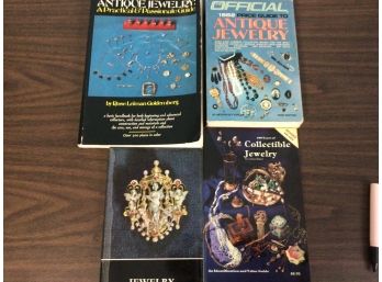 Four Books On Collecting Antique Jewelry