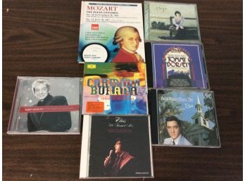 Small Eclectic CD Lot Including 2 Elvis Gospel CDs