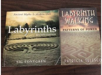 Two Books About Labyrinths & Finger Labyrinth