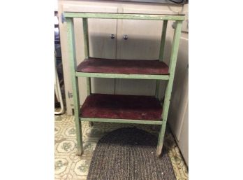 Sturdy Old Homemade 3 Shelf Unit
