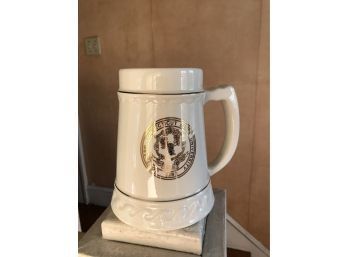 Large Southern Connecticut State University Commemorative Mug With Gilt Rim