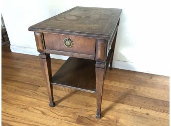 Cherry Midcentury End Table