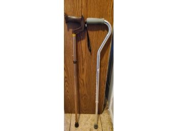 Pair Of Adjustable Canes