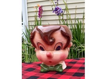 Vintage Pinocchio Cookie Jar Poppytrail Metlox Would Make A Cute Planter