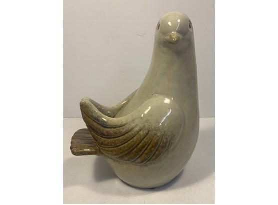 Ceramic Pigeon Figure
