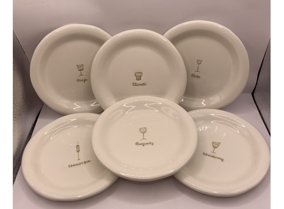 6 After Dinner Plates