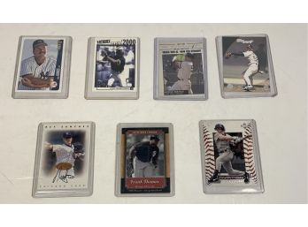 Lot Of 7 Baseball Cards From The Late 90s-early 2000s