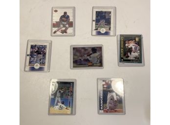 Lot Of 7 Baseball Cards From The Late 90s & Early 2000s