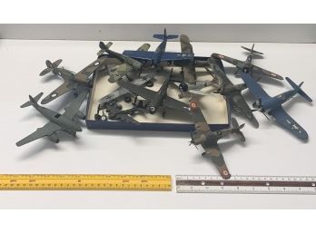Lot Of 13 1960s Model Airplanes