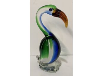 Colorful Glass Pelican