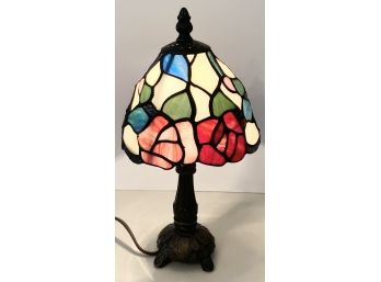 Beautiful Stained Glass Globe Lamp