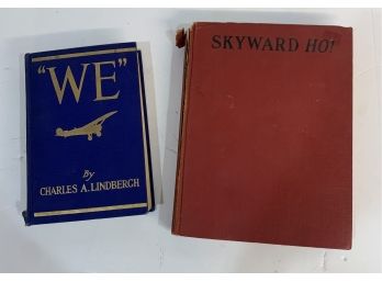 Lot Of 2 Flight Books (Including CHARLES LINDBERGH)