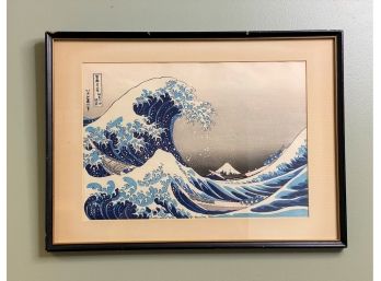 Hokusai, Woodblock Print, The Great Wave Off Kanagawa