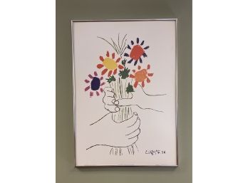 Pablo Picasso, Bouquet Of Peace, Lithograph