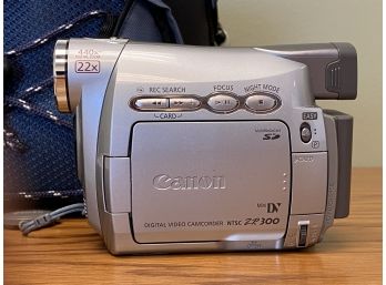 A Canon Digital Video Camcorder & Accessories
