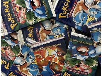 An Assortment Of Collectible Pokemon Trading Cards, Eight New/Unopened Packages #2
