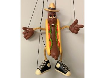 A Fantastic, Whimsical Hot Dog Marionette