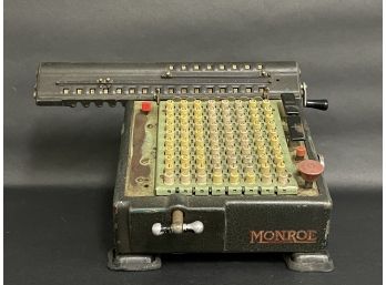 A Vintage 1940s Monroe High Speed  Calculator