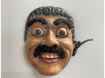 A Fantastic Handcrafted Mask, Mustachioed Male