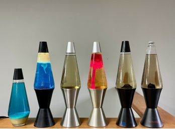 A Collection Of Lava Lamps