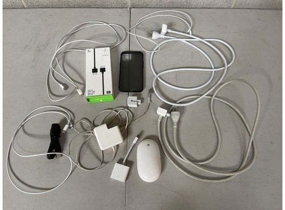 Large Lot Of Mostly Apple Accessories