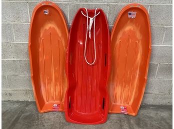 Group Of Sleds
