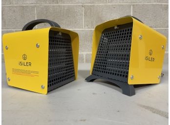 Two Isiler Electric Fan Heaters