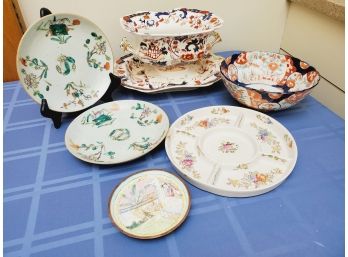 Mixed Group Of Chinese & Japanese Porcelain Kitchen & Dining Pieces