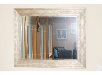 Large Contemporary Beveled Mirror