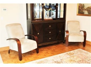 Pair Of Accent Chairs From Best Chairs, Inc
