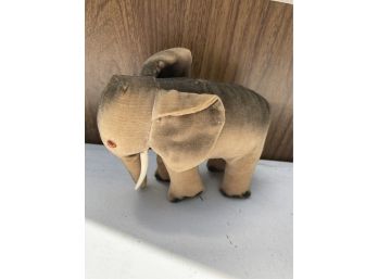 Small Vintage Elephant Stuffed Animal