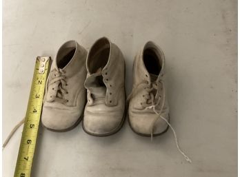 Three Antique  Children Shoes