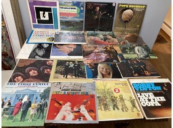 20 Vintage Records Including Rock, Jazz, Swing And Classic Lot 1